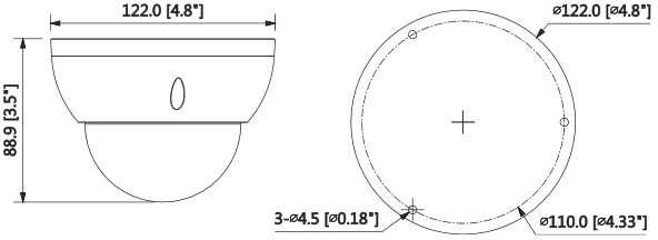 ANTIVANDALINĖ IP KAMERA IPC-HDBW2241R-ZAS-27135 - 1080p, 2,7 ... 13,5 mm - MOTOZOOM DAHUA