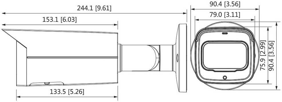 IP KAMEROS IMOU DAHUA IPC-HFW1230T-ZS-2812-S5