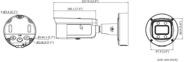Hikvision kulka DS-2CD2647G2-LZS F3.6-9 (balta, 4 MP, 60 m. IR, ColorVu)