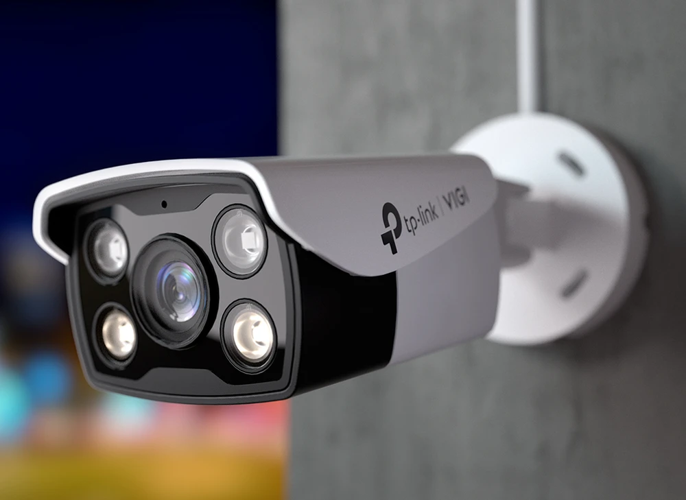 TP-LINK | VIGI 4MP lauko visų spalvų tinklo kamera | VIGI C340 | Kulka | 4 MP | 4 mm | IP66 | H.265+/H.265/H.264+/H.264 | MicroSD