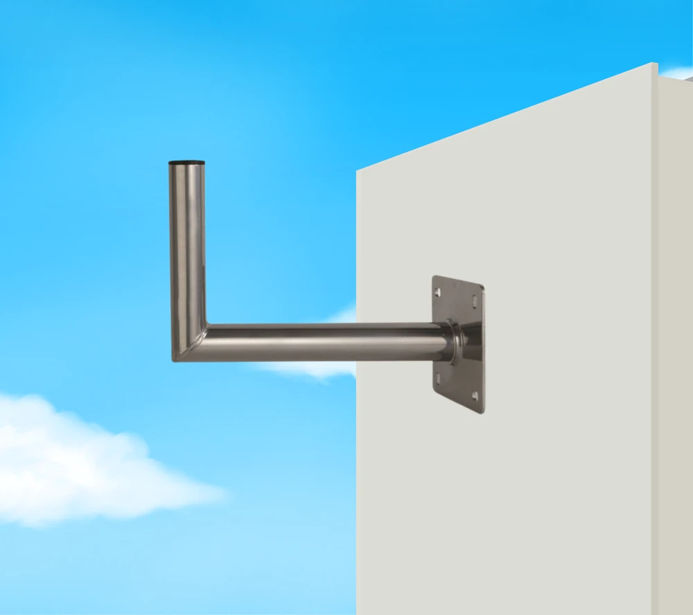 CORAB Kampinis sieninis laikiklis AL USL-48/400-AL aliuminis CORAB 40 cm