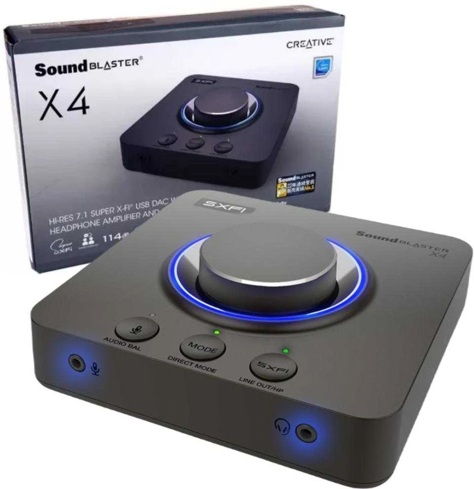 „Creative Labs Sound Blaster X4“ 7.1 kanalo USB garso kolonėlė