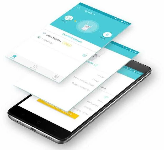 TP-LINK 300Mbps belaidis N sieninis diapazono ilgintuvas su pralaidumu „Atheros 2T2R 2.4GHz 802.11n/g/b“ įjungimu/išjungimu ir diapazono ilgintuvu
