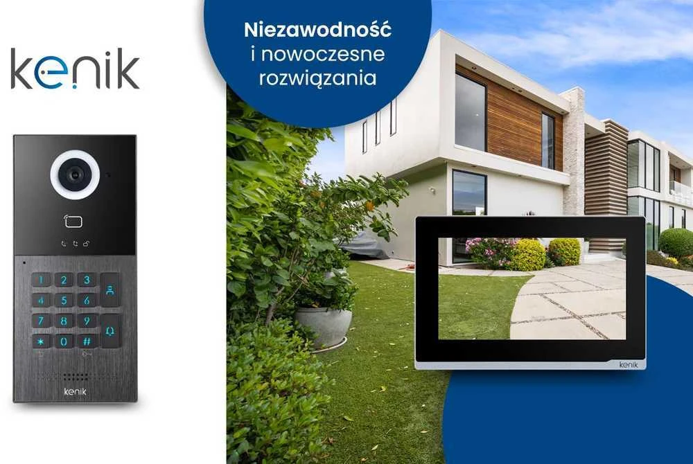 KENIK KG-2WKIT-K 2 laidų vaizdo domofono rinkinys