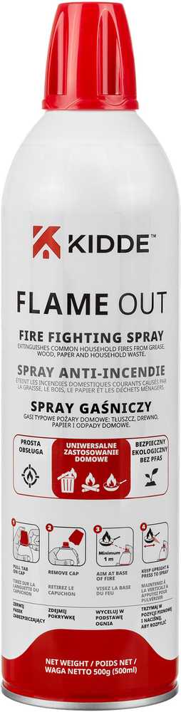 KIDDE FlameOut gesinimo purškiklis 500 ml
