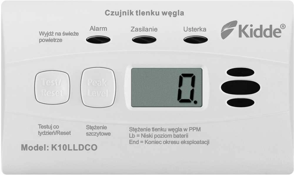 Anglies monoksido jutiklis Kidde K10DLLCO