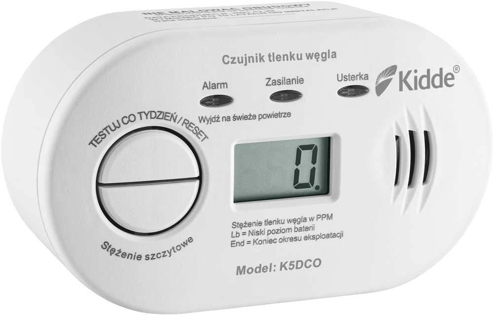 Anglies monoksido jutiklis Kidde K5DCO