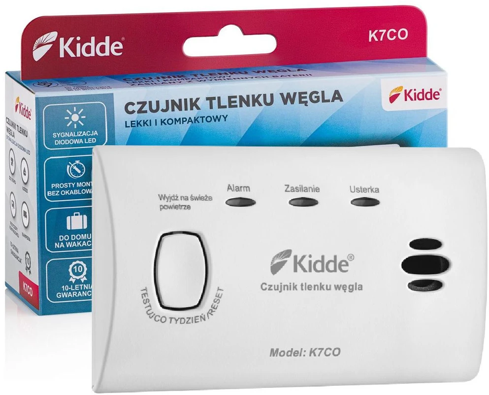 DPM Anglies monoksido jutiklis Kidde K7CO