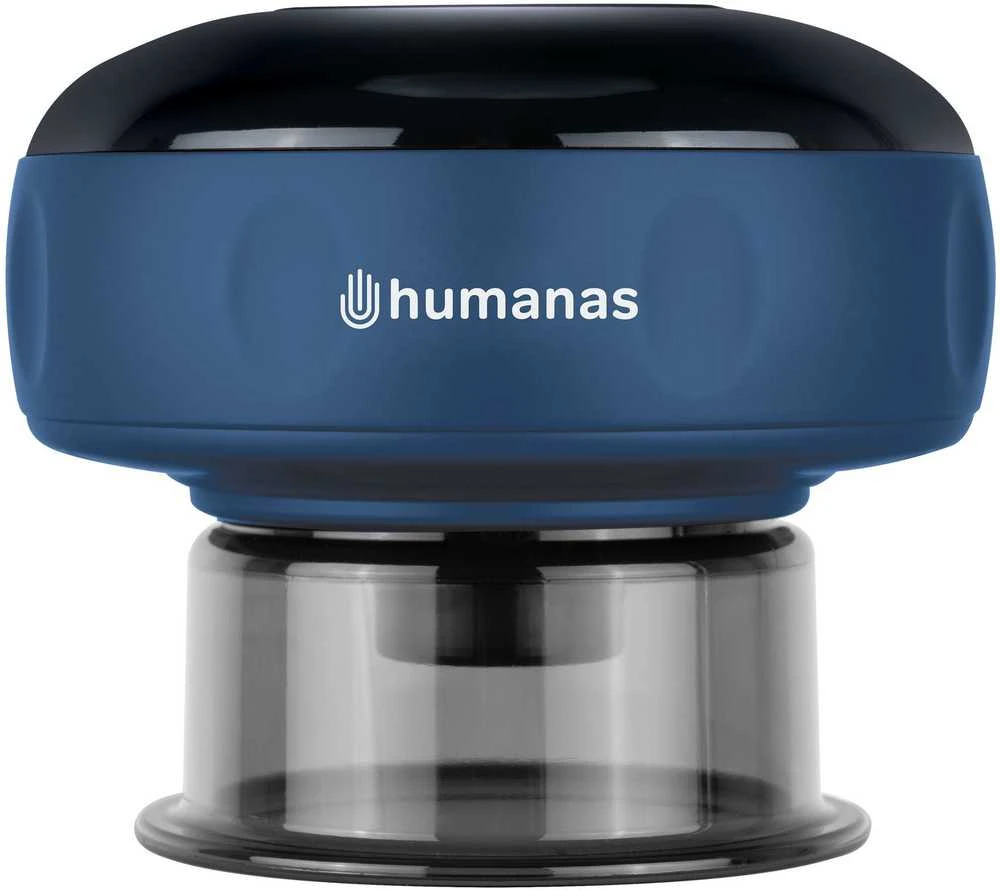 Sveikatos Prietaisas - Humanas BB01 Plus Elektrinis Bankavimo Prietaisas su Nuotoliniu Valdymu Mėlynas