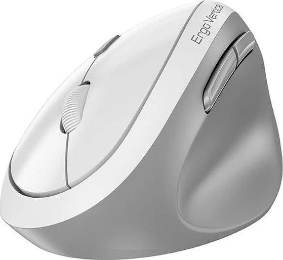 Unitek Genius Ergo 8350S Bevielė pelė, balta, 2400DPI