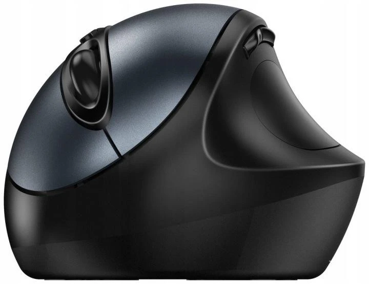 Unitek Genius Ergo 8300S Bevielė pelė, juoda-pilka, 1600DPI
