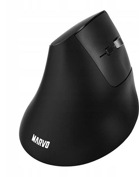 Unitek Marvo HIPO Bevielė pelė, juoda, 1600DPI