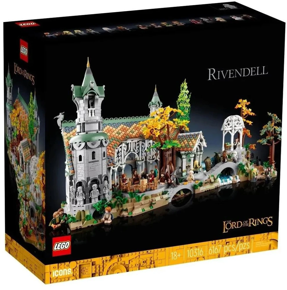 LEGO® Icons Žiedų Valdovas: Rivendelas (10316)