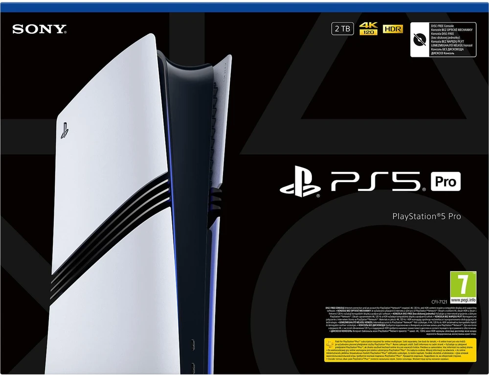 Sony PlayStation 5 PRO žaidimų konsolė (2 TB SSD, Digital)
