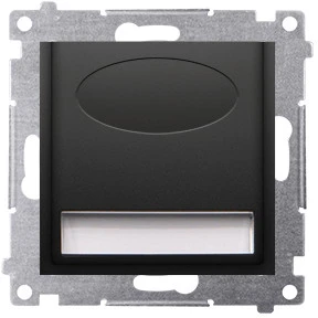 Kontakt-Simon Simon 54 LED šviestuvas 14V DC 0,56 W neutrali balta 4000 K mat juoda!Reikalingas 14V maitinimo šaltinis DOS14B.01/49