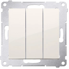 „Kontakt-Simon Triple connector Simon 54 cream“ (DW31.01/41)
