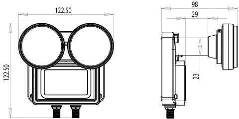 Blow SAT INVERTO MONOBLOCK TWIN