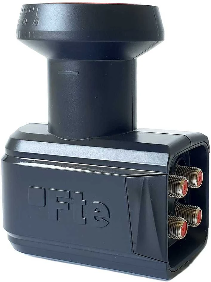„Konwerter Quad FTE eXcellento“ juodas LTE 0,1 dB