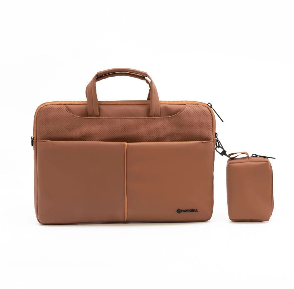 FORCELL F-PROTECT URBAN STYLE Bag for Nešiojamas kompiuteris 15,6" ruda