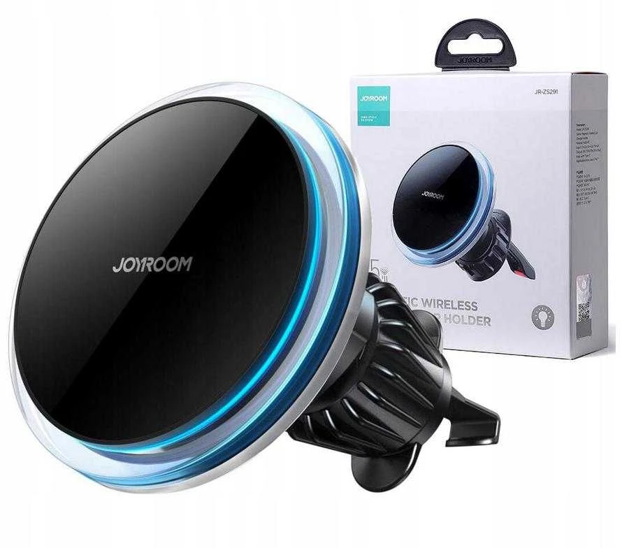 Automobilinis laikiklis-įkroviklis Joyroom JR-ZS291 15W MagSafe magnetinis, juodas