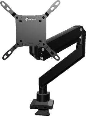 ONKRON G130-B Pasukamas ir pakreipiamas stalo laikiklis 17–57 colių monitoriams, maks. 27 kg, su rotacija, juodas