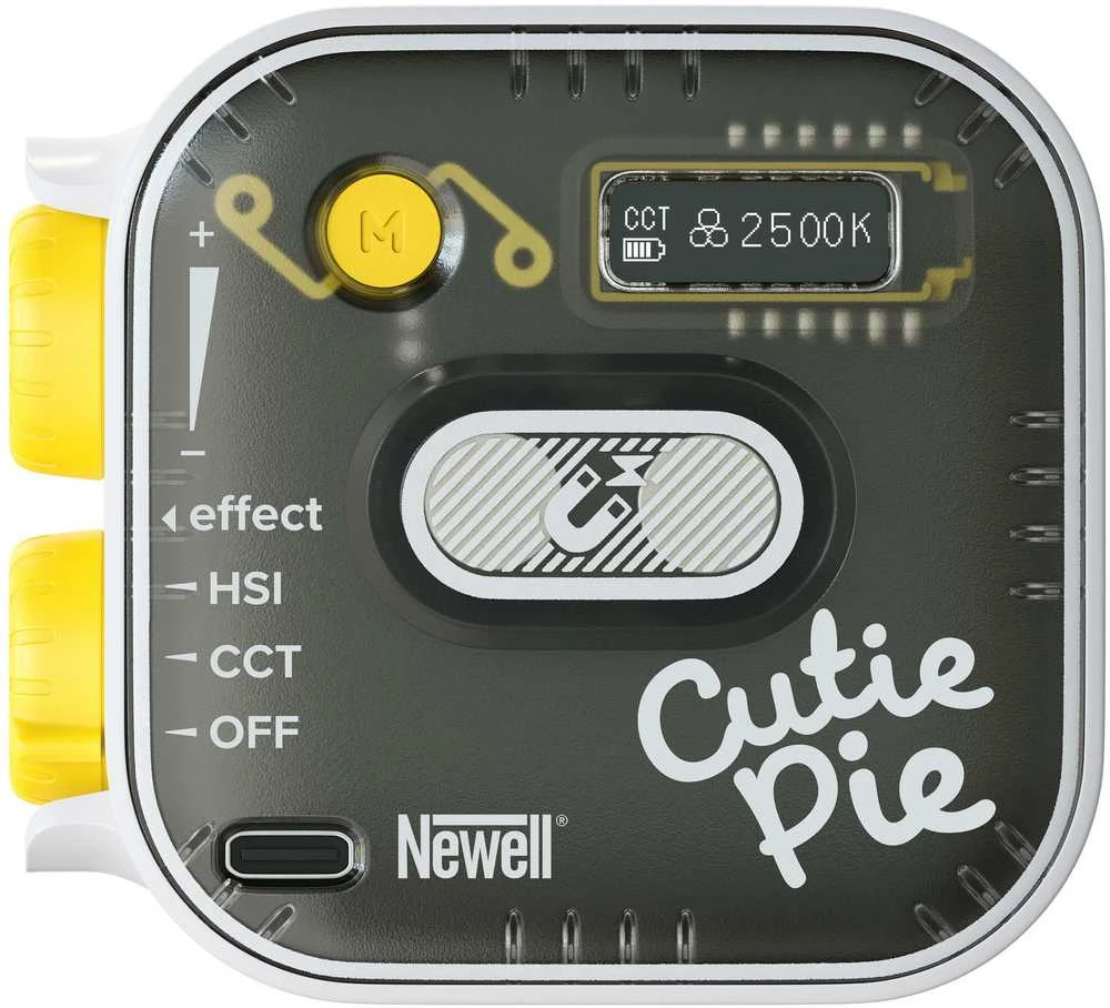 LED Šviestuvas Newell RGB Cutie Pie (Baltas)