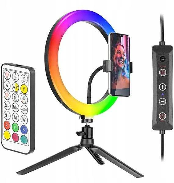 TRACER RING 26cm RGB mini tripod ring lamp