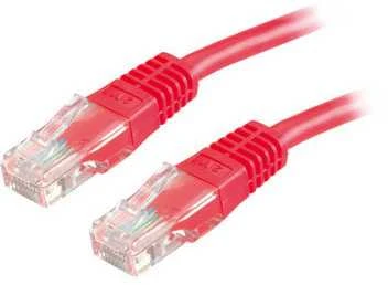LANBERG PCU5-10CC-0300-R Lanberg Patchcord RJ45 kat. 5e UTP 3m raudona