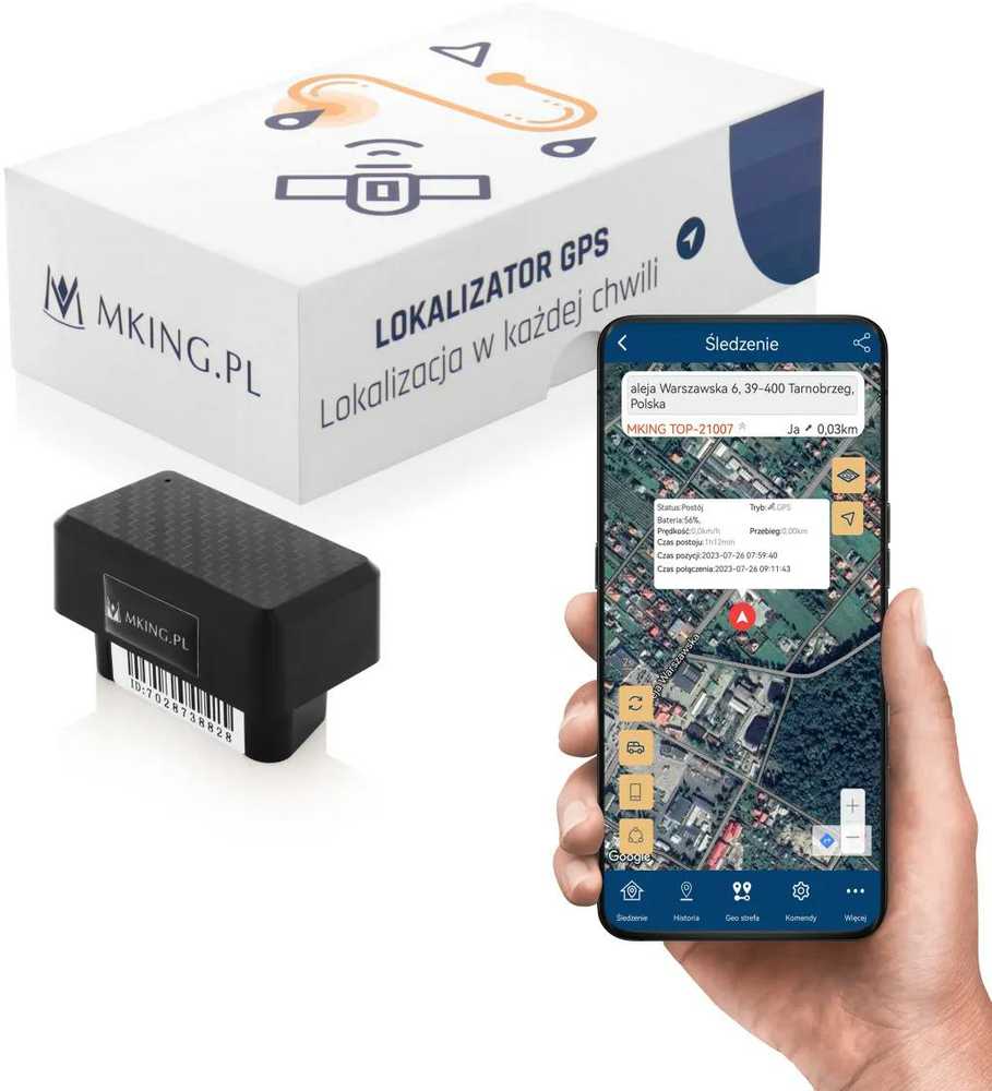 GPS lokatorius Mking MK08