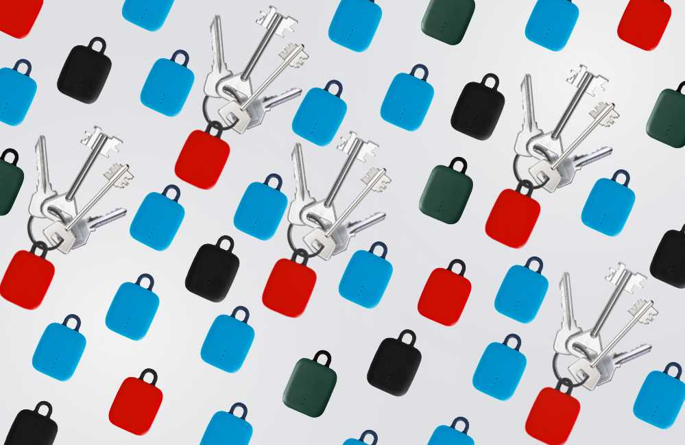 NotiOne GO - Bluetooth lokatorius su garsiniu signalu ir mygtuku - juodas