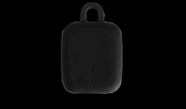 NotiOne GO - Bluetooth lokatorius su garsiniu signalu ir mygtuku - juodas