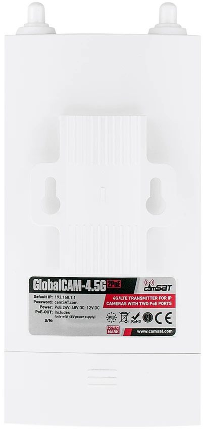 Maršrutizatorius PRIEIGOS TAŠKAS LTE Cat. 4 GLOBALCAM4.5G-2POE 2.4 GHz, 150 Mbps CAMSAT