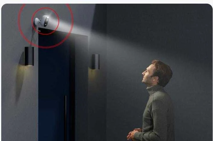 Išmani lauko apsaugos kamera Reolink Lumus Series E430 su apšvietimu, 2K, Wi-Fi