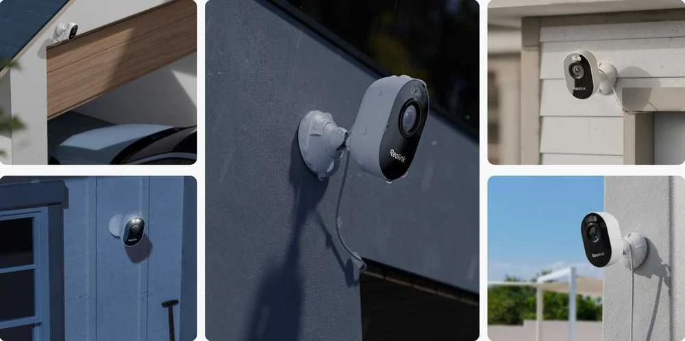 Išmani lauko apsaugos kamera Reolink Lumus Series E430 su apšvietimu, 2K, Wi-Fi