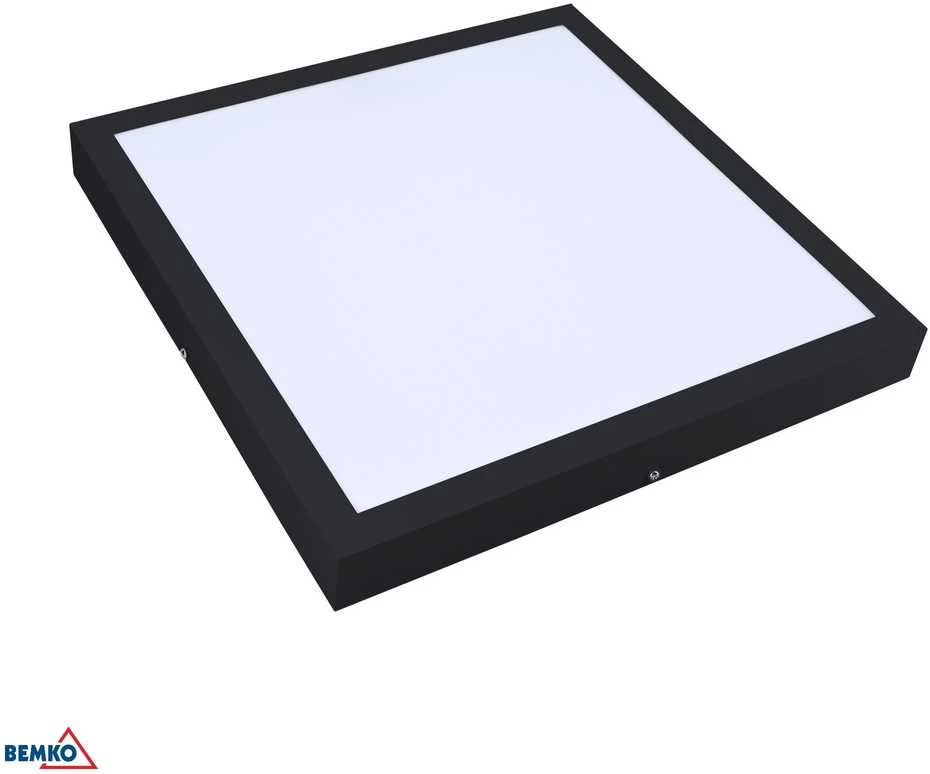 Bemko 24-34W LED paviršinė panelė GRANDER, balta, 3000K/4000K/6500K, IP44