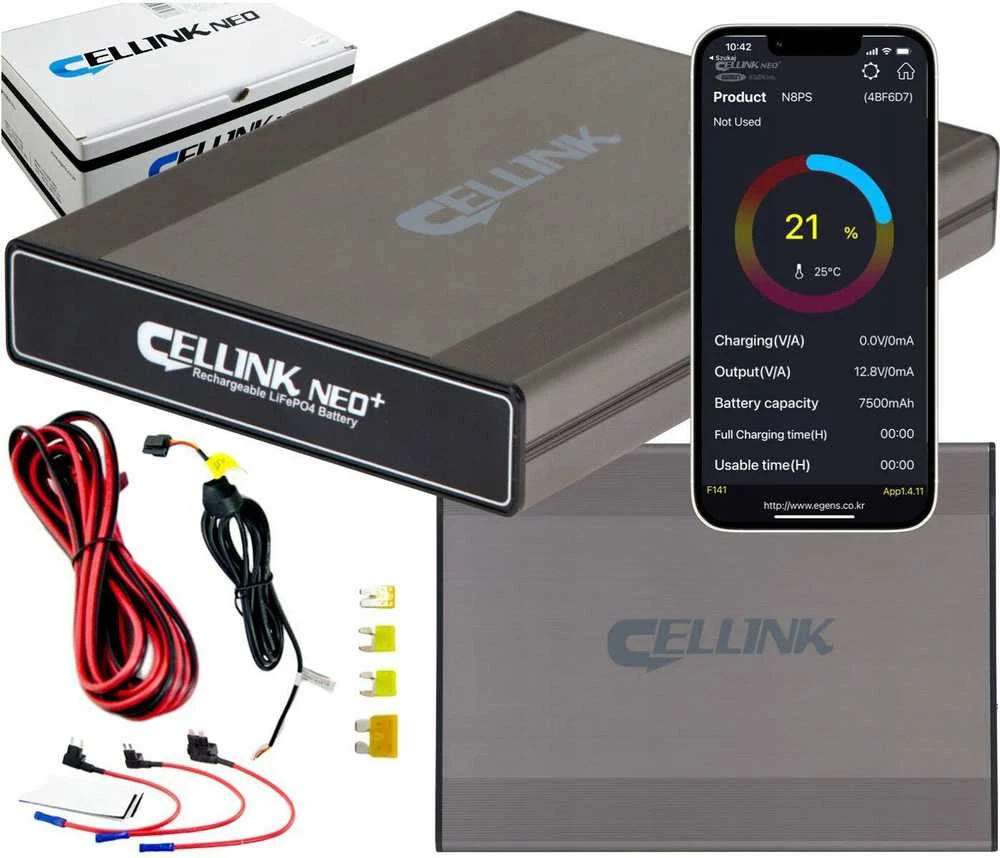 Cellink NEO8+S maitinimo blokas su programėlės valdymu