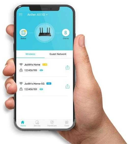 Maršrutizatorius TP-Link Archer AX10 AX1500 Wi-Fi 6