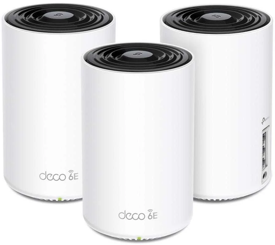 Maršrutizatorius TP-LINK TPLINK prieigos taškas DECO XE75(3-PACK) XE75(3PACK) (DECO XE75(3-PACK)) XE75(3PACK))