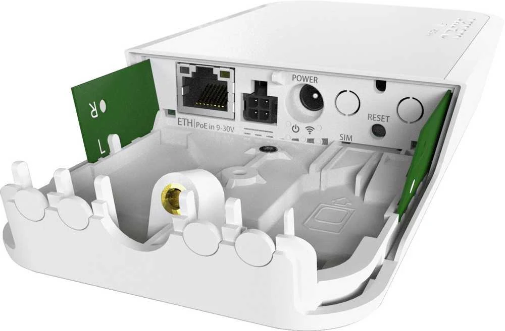 Maršrutizatorius PRIEIGOS TAŠKAS RBWAPR-2ND wAP R Wi-Fi 2.4 GHz 300 Mbps MIKROTIK