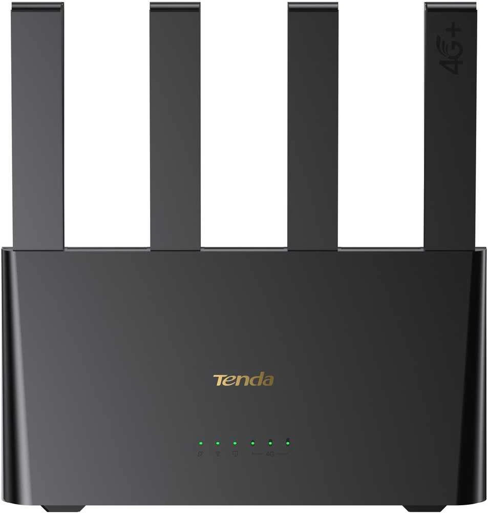 Tenda 4G08 Maršrutizatorius Juodas