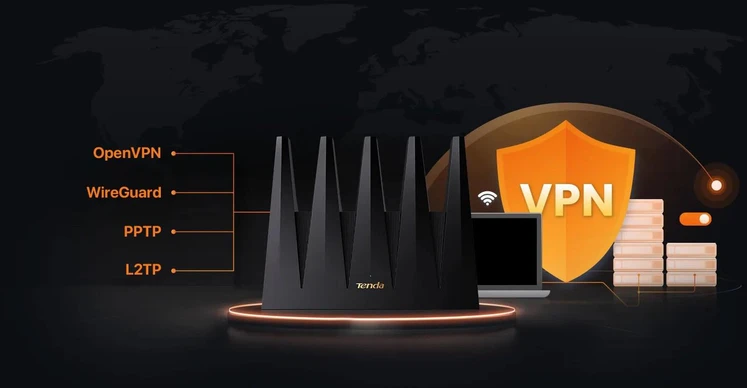 Maršrutizatorius ROUTER TENDA BE12 Pro WIFI7