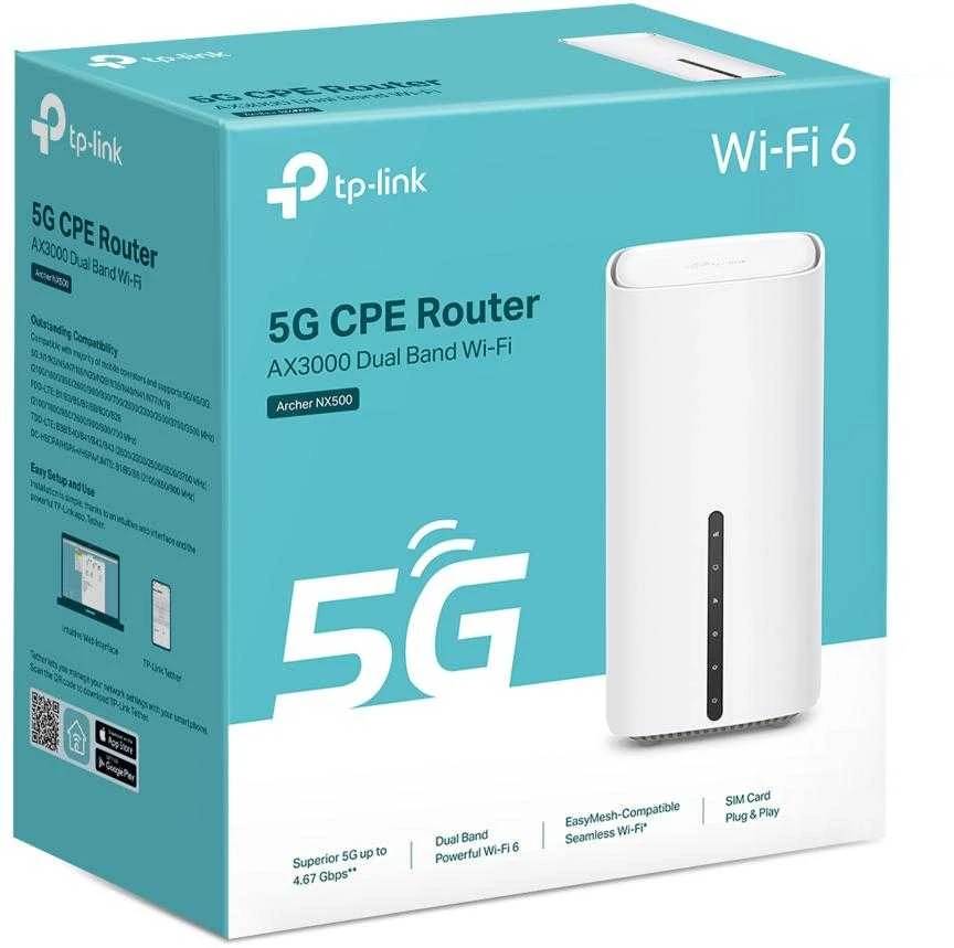 TP-Link Archer 5G AX3000 Wireless Dual-Band Gigabit Maršrutizatorius
