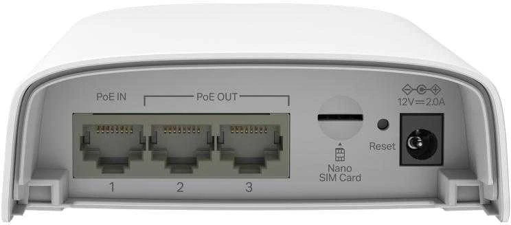 Maršrutizatorius TP-LINK | ER703WP-4G-Outdoor | Omada 4G+ Cat6 AX3000 Wi-Fi 6 lauko/vidaus šliuzas | Valdymo | Tvirtinamas prie sienos