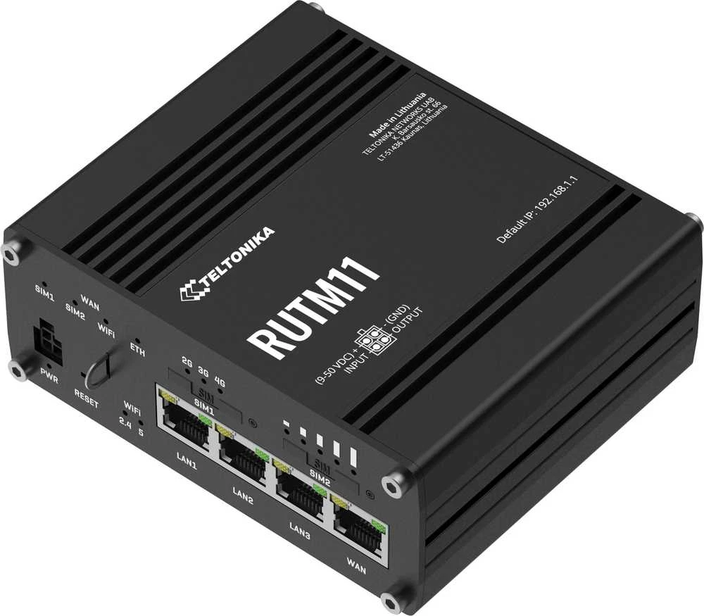 Maršrutizatorius TELTONIKA IOT ROUTER RUTM11 LTE+ETH+WIFI