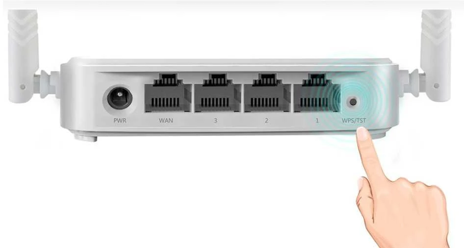 Tenda N301 belaidis maršrutizatorius Greitas Ethernet vienos juostos (2,4 GHz) Baltas