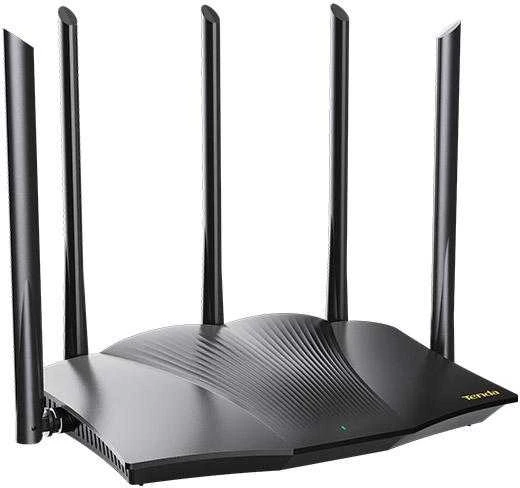 Tenda TX12 PRO bevielis maršrutizatorius Fast Ethernet Dviejų juostų (2,4 GHz / 5 GHz) Juodas