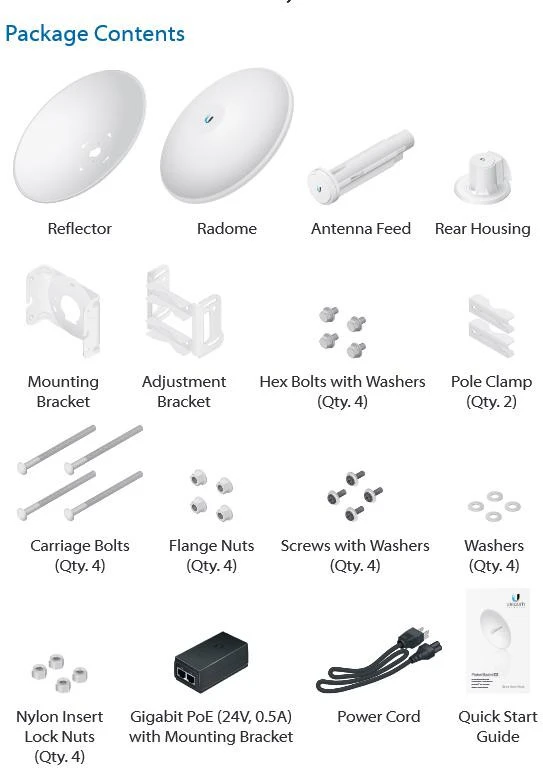 Maršrutizatorius UBIQUITI POWERBEAM PBE-2AC-400