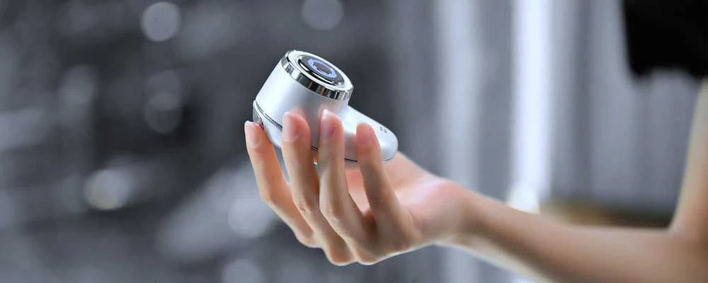 Feiyu Tech Sveikata ir asmeninė priežiūra - KiCA iBeauty Sonic Veido Liftingo Masažuoklis su EMS, 50 min. veikimo laikas, perlas