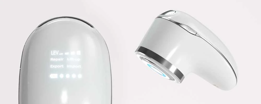 Feiyu Tech Sveikata ir asmeninė priežiūra - KiCA iBeauty Sonic Veido Liftingo Masažuoklis su EMS, 50 min. veikimo laikas, perlas