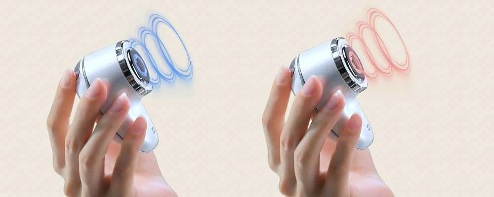 Feiyu Tech Sveikata ir asmeninė priežiūra - KiCA iBeauty Sonic Veido Liftingo Masažuoklis su EMS, 50 min. veikimo laikas, perlas